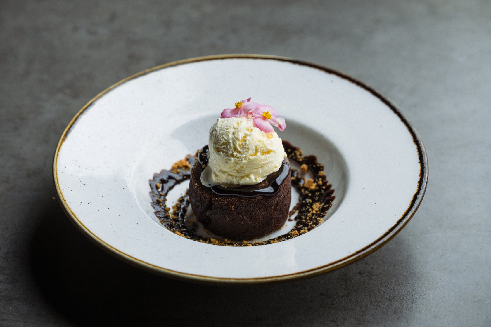 Lava Cake cu înghețată