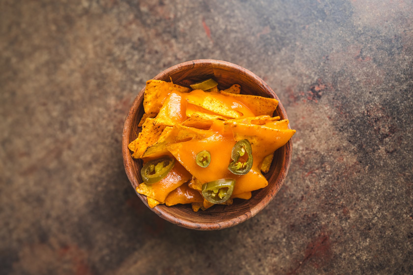 Nachos, cheddar and jalapeno ( 120 g )