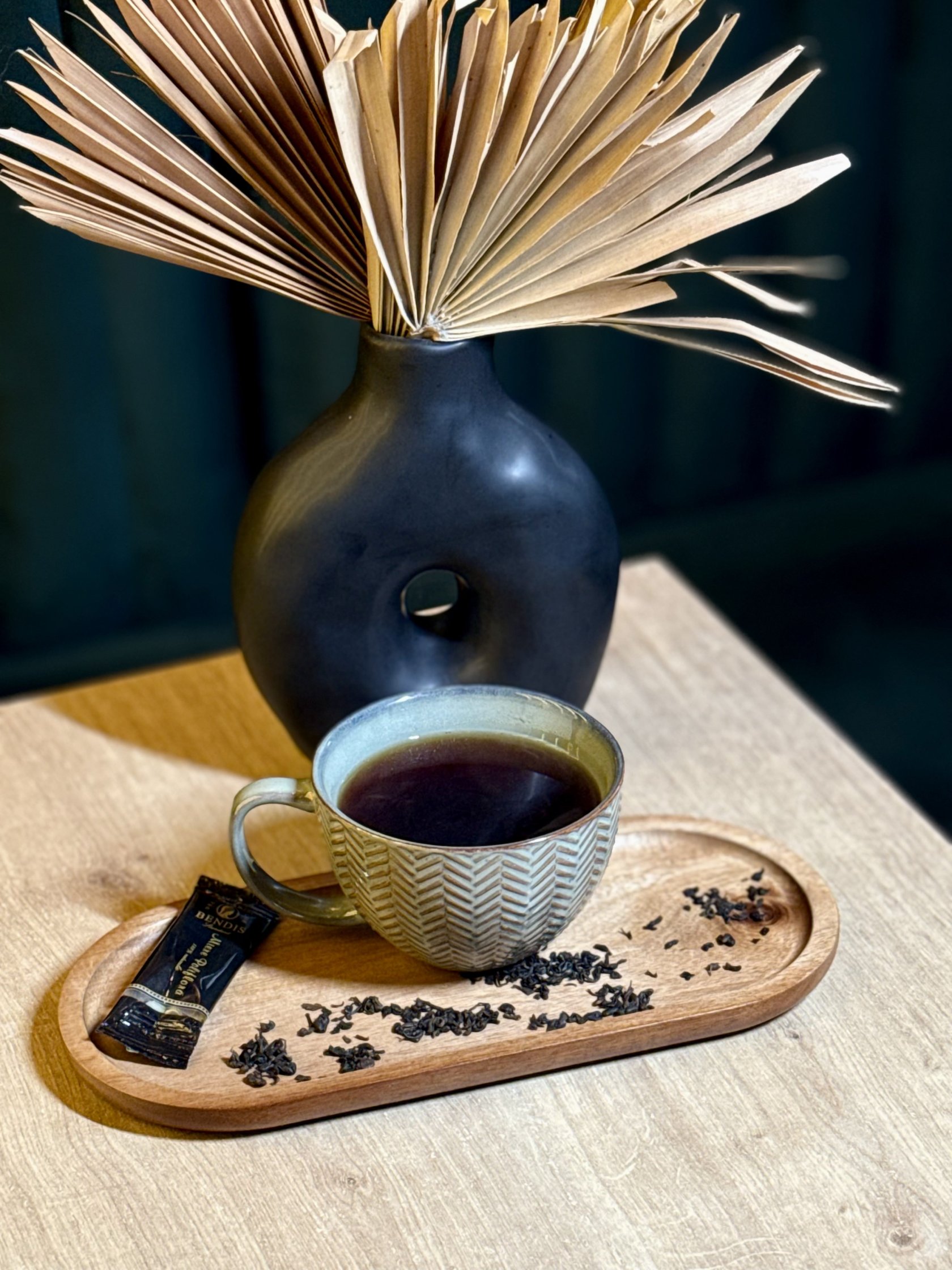 Negru cu vanilie ( 250 ml )