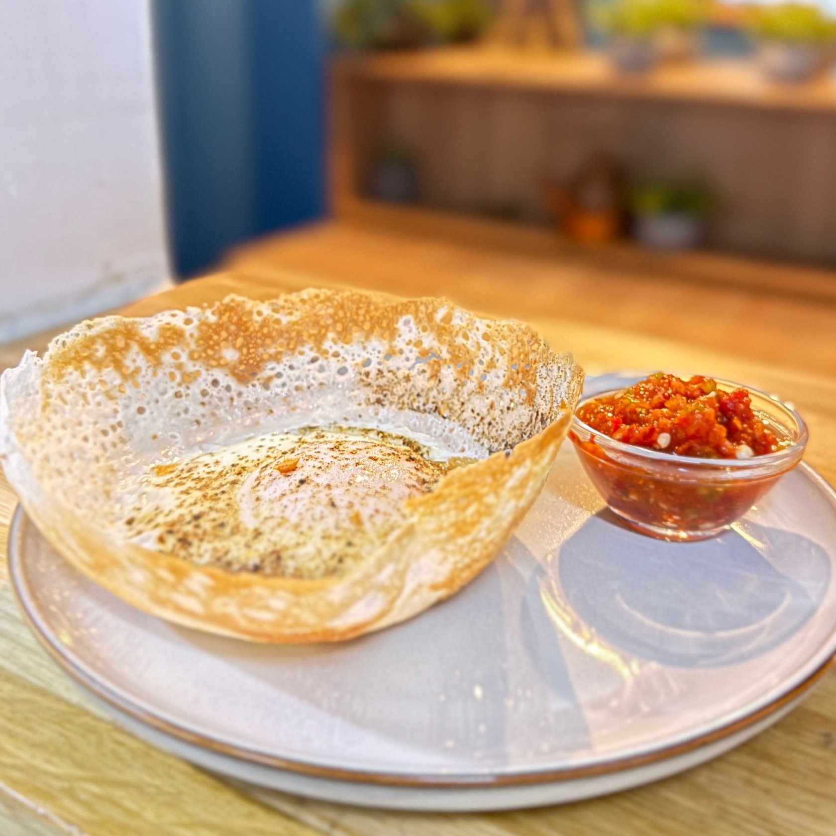 Egg Hoppers (බිත්තර ආප්ප)