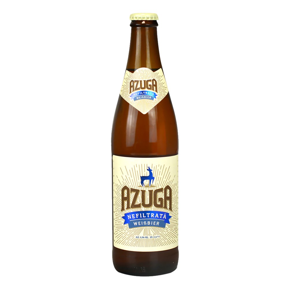 Azuga Weiss - nefiltrata - 500ml