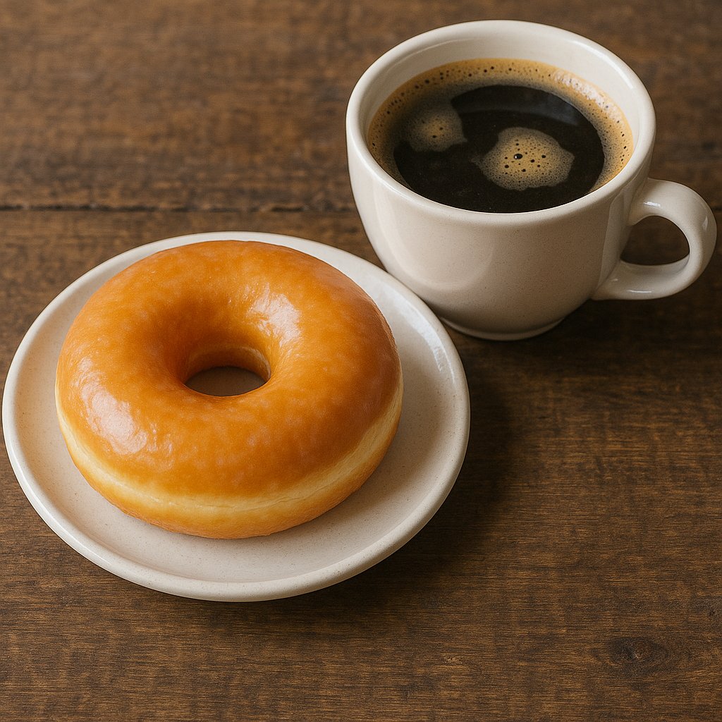 COMBO - Donut + Cafea la alegere