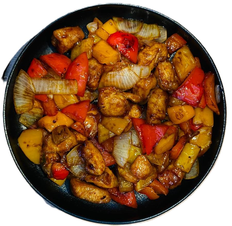 Tigaie de pui cu legume 325g