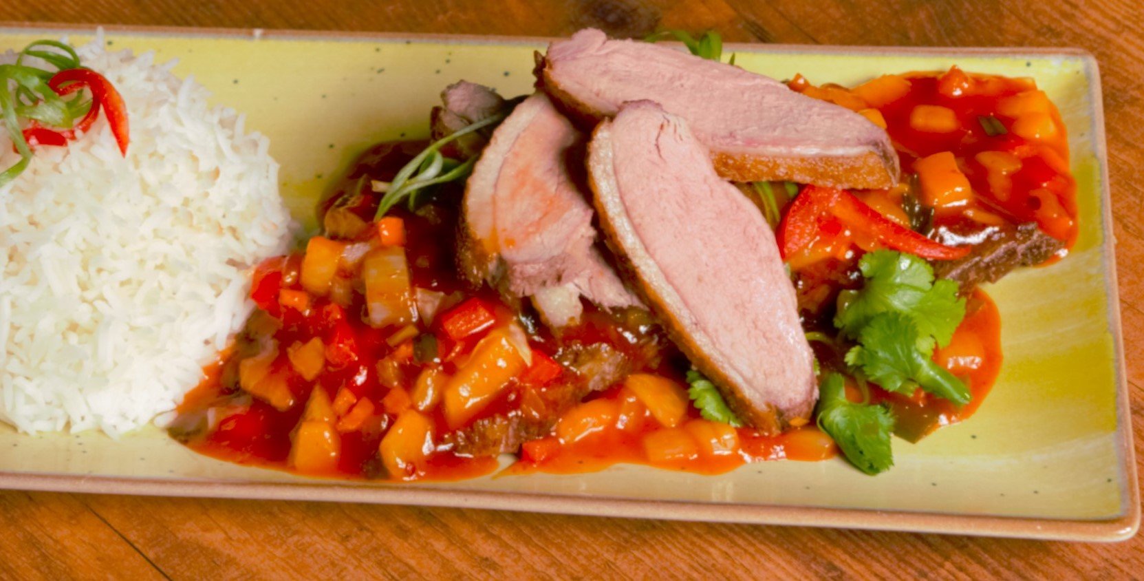 DUCK SWEET AND SOUR SAUCE