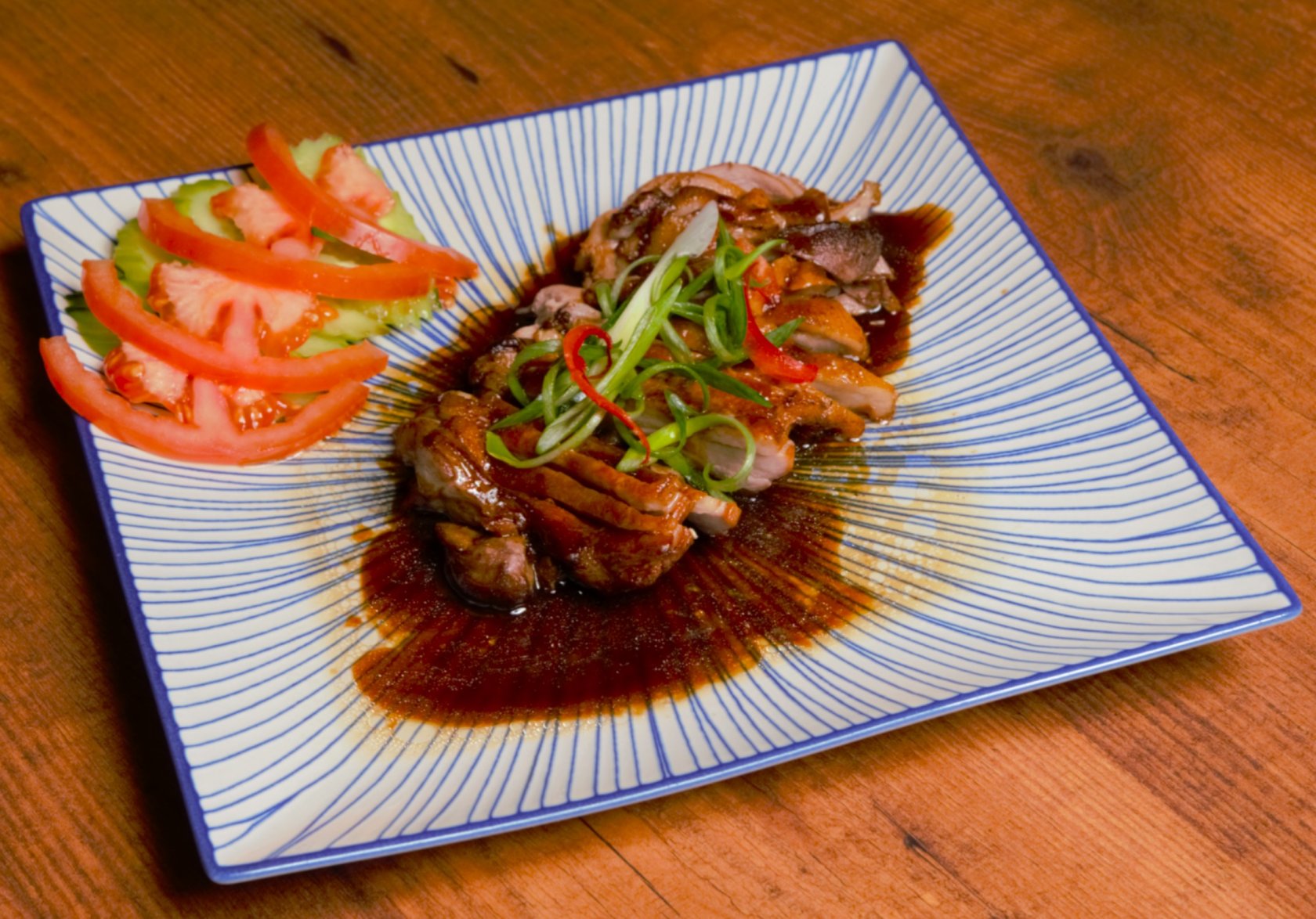 ROSTED DUCK IN OYSTER SAUCE