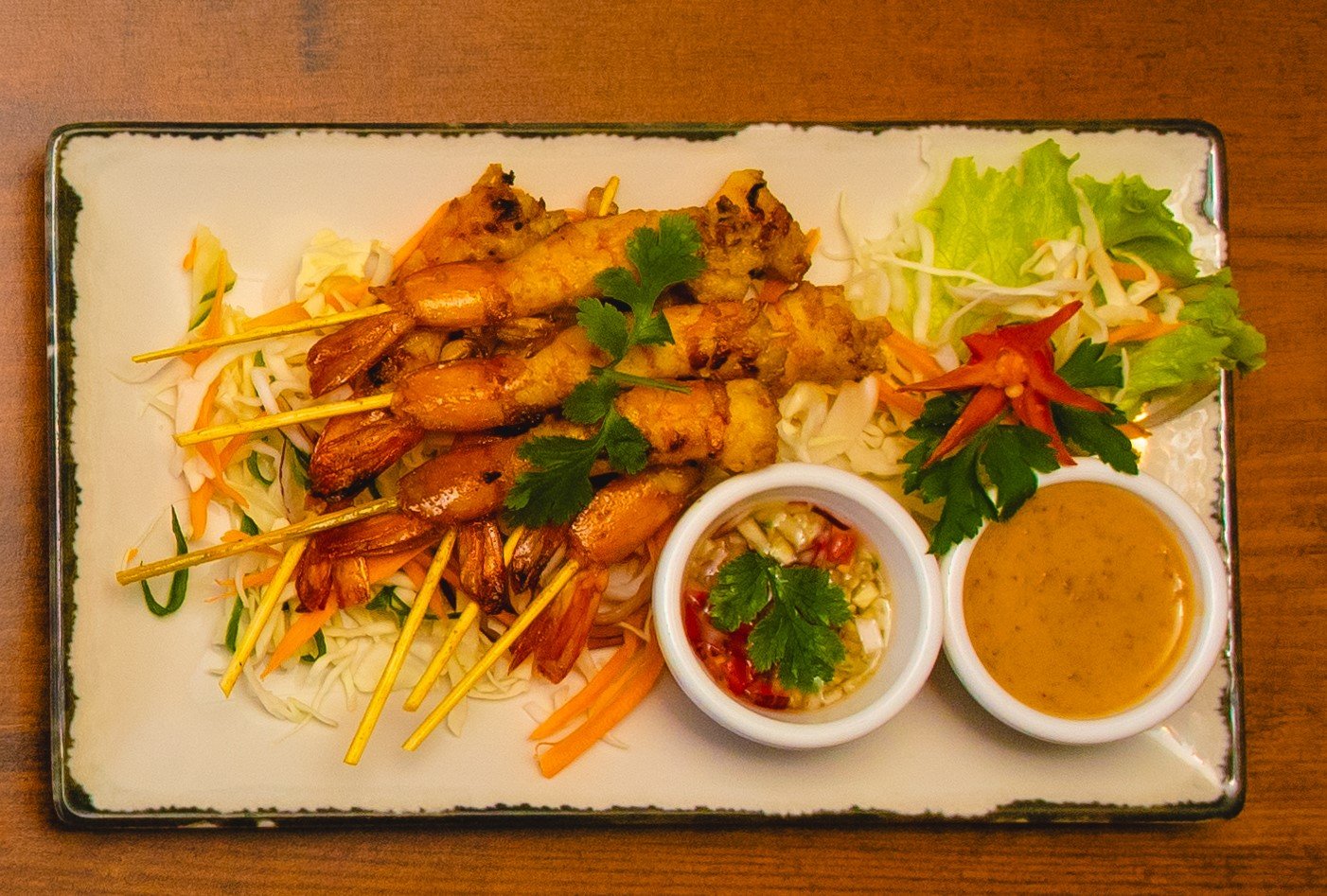 SHRIMP SATAY-SHRIMP SKEWERS