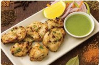 Lahsooni Murgh Tikka (Sos galben)