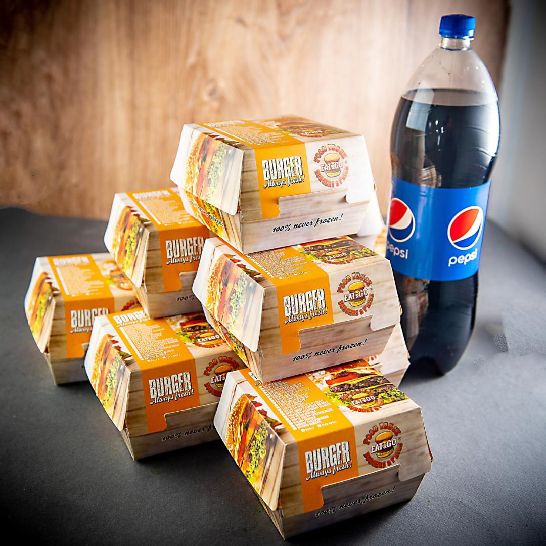 10 Party pack burger