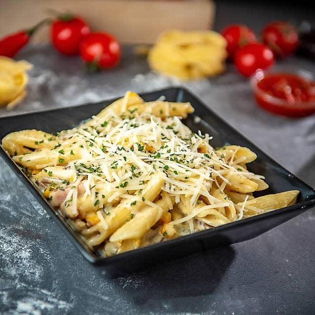 Gluten free spaghetti Carbonara