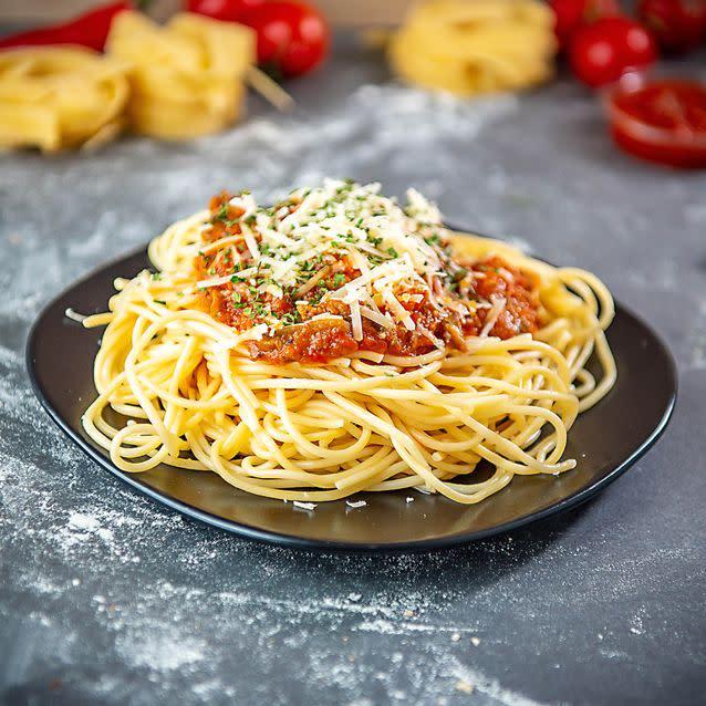 Spaghette Napolitana chicken