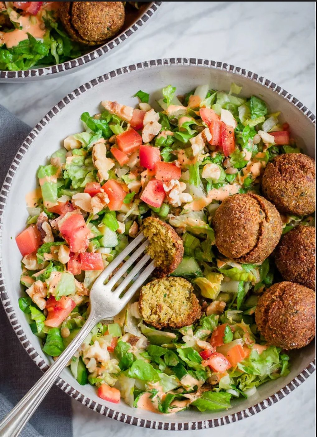 Falafel salad