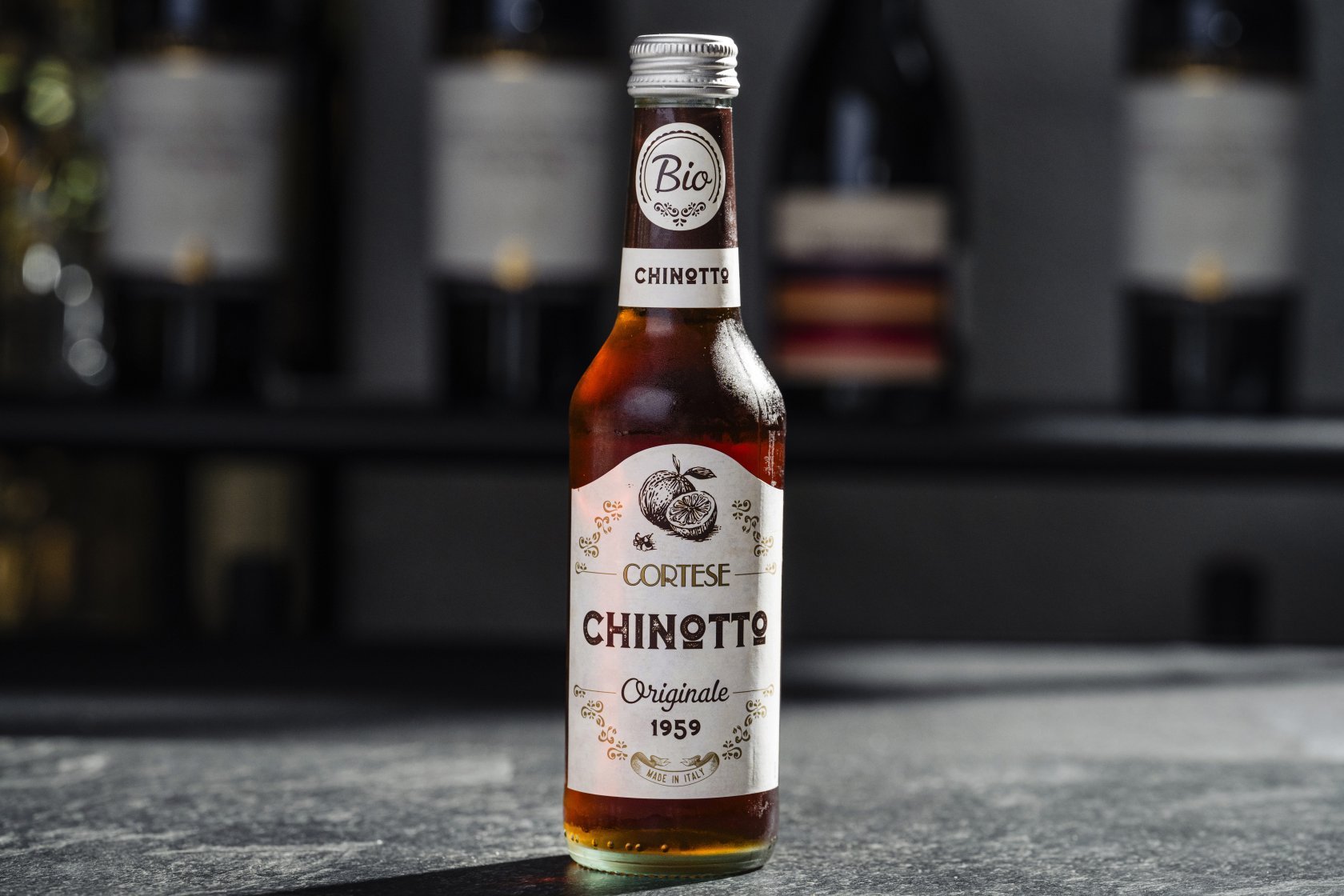 Chinotto Bevande Futuriste Cortese
