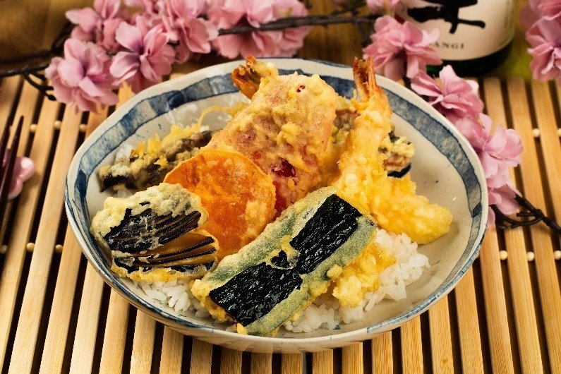 Unagi Yasai Tempura